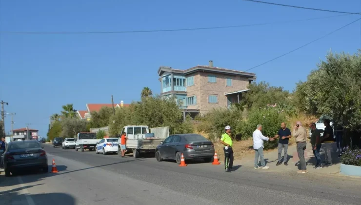 Ayvalık’ta yol kapatma tartışması